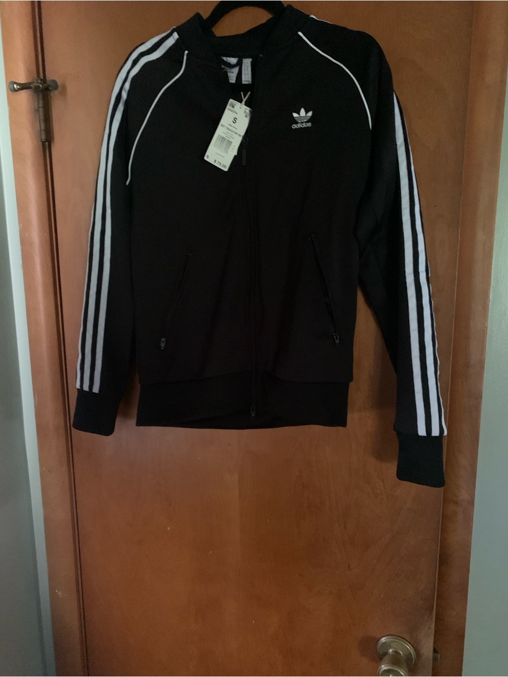 Women’s Adidas Black Golf Medium Jacket NWT
